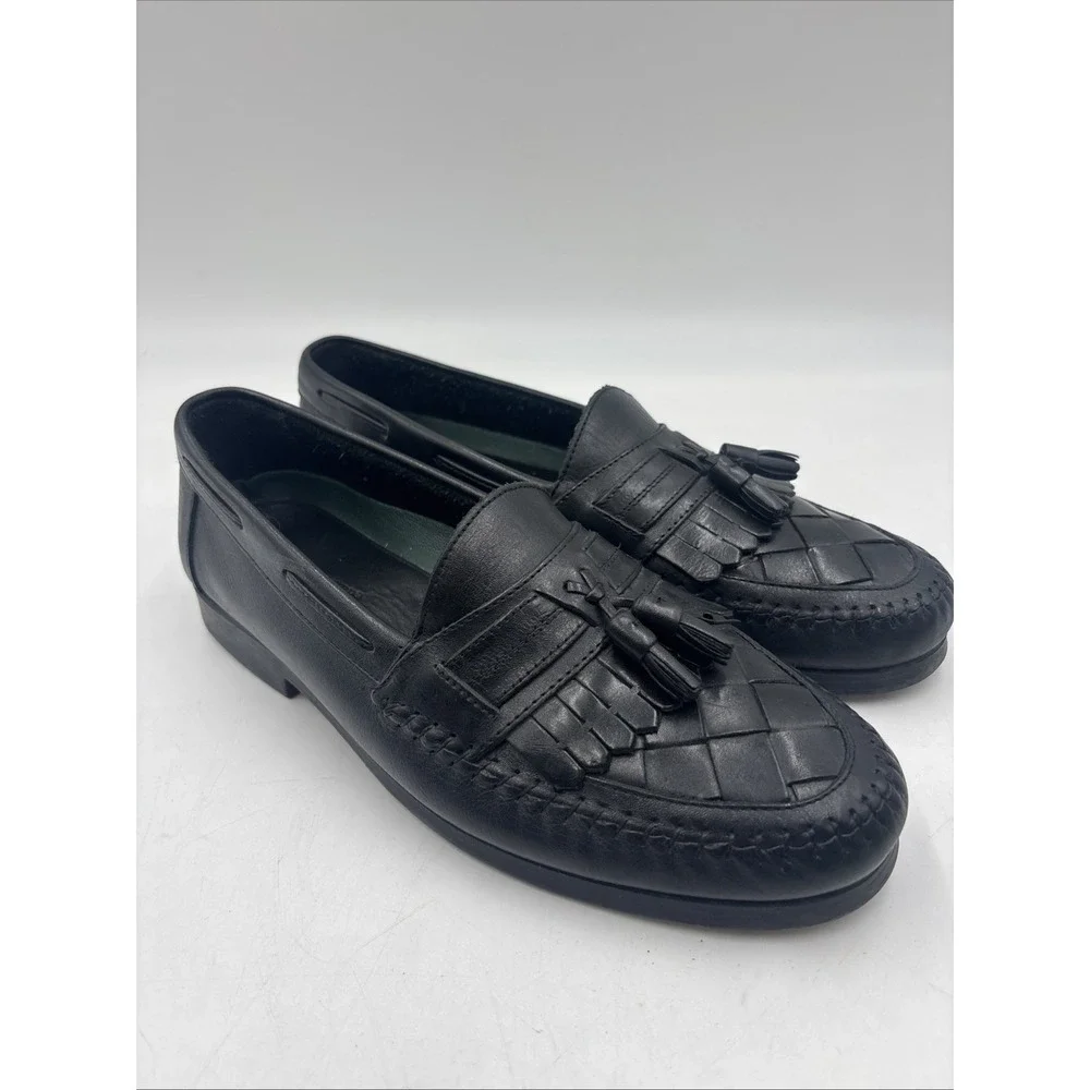 Immaculate pair of Giorgio Brutini loafers size 10.5 Mens Bkack